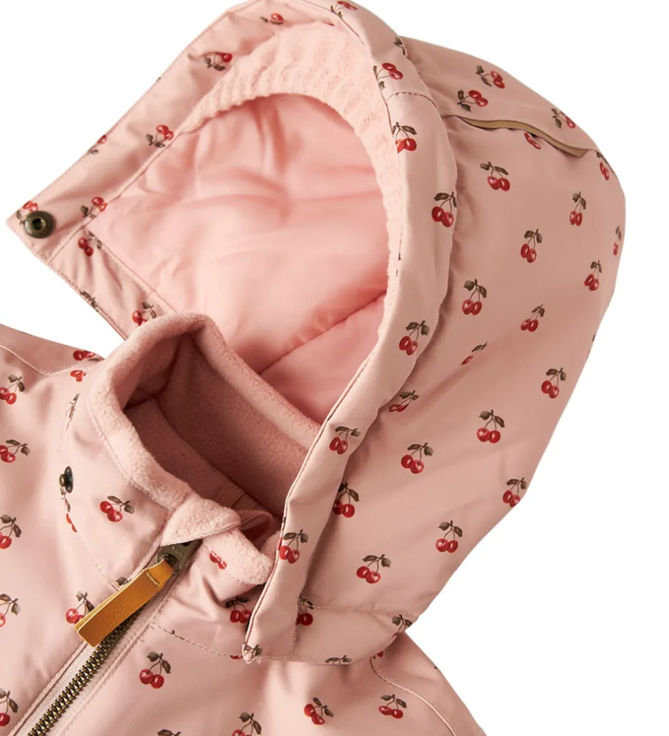 Flyverdragter*Lil Atelier Lil' Atelier Flyverdragt - NmfLasnow10 - AOP - Misty Rose/Cherry