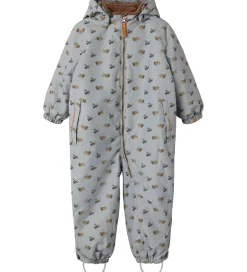 Flyverdragter*Lil Atelier Lil' Atelier Flyverdragt - NmmLasnow10 - Ultimate Grey/Airplanes