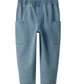 Bukser Og Jeans|Drengetøj*Lil Atelier Lil' Atelier Jeans - Baggy - NmmLulia - Medium Blue Denim