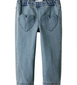 Bukser Og Jeans|Pigetøj*Lil Atelier Lil' Atelier Jeans - Loose - NmfLulia - Medium Blue Denim