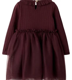 Børn Lil Atelier Lil' Atelier Kjole - NmfSolange - Catawba Grape