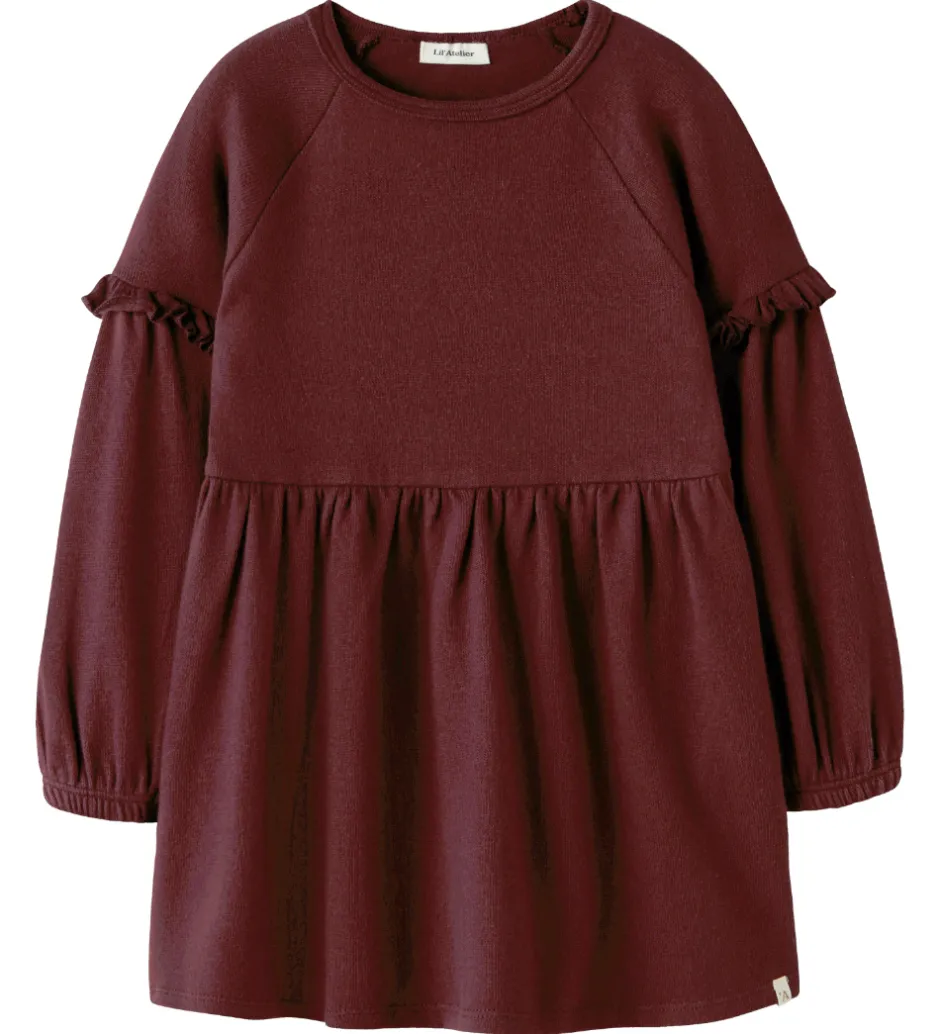 Børn Lil Atelier Lil' Atelier Kjole - Strik - NmfThora - Catawba Grape