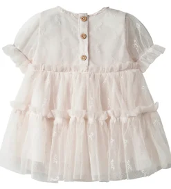 Børn Lil Atelier Kjolebody k/æ - NbfRosetta - Tyl - Almost Mauve