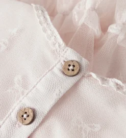 Børn Lil Atelier Kjolebody k/æ - NbfRosetta - Tyl - Almost Mauve