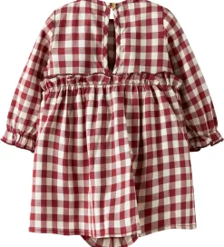 Bodyer*Lil Atelier Kjolebody l/æ - NmfRio - Red Dahlia
