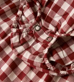 Bodyer*Lil Atelier Kjolebody l/æ - NmfRio - Red Dahlia