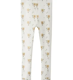 Børn Lil Atelier Lil' Atelier Leggings - NmfLayo - Coconut Milk