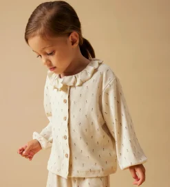 Nattøj*Lil Atelier Lil' Atelier Nattøj - 2-delt - Rib - NmfGago - Turtledove/Floral