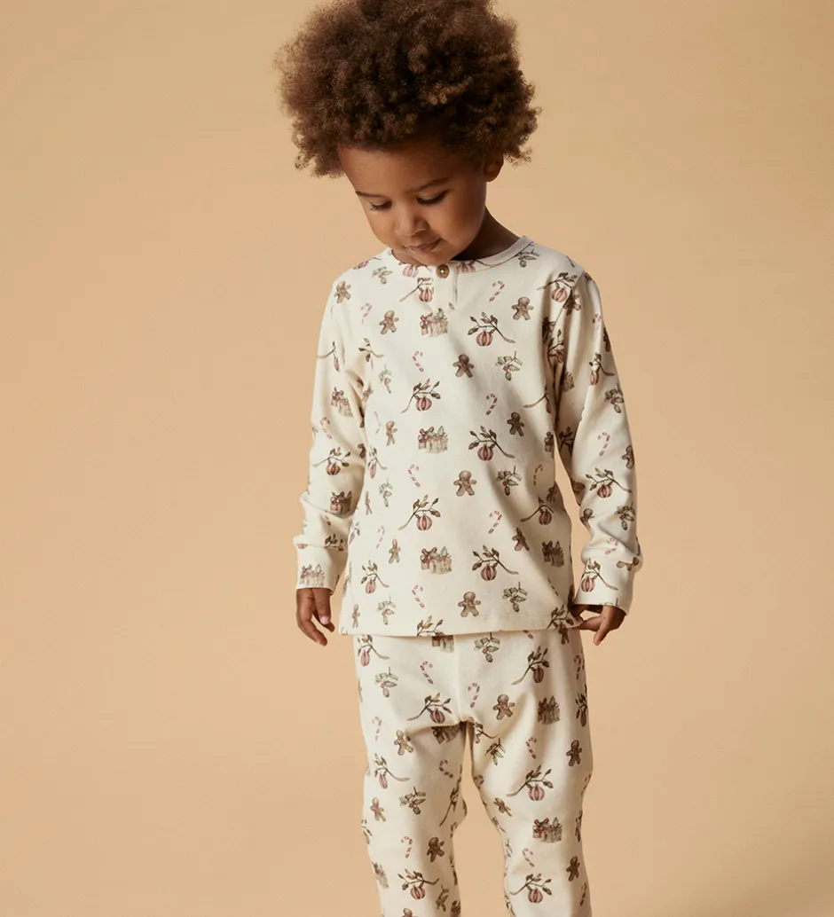 Nattøj|Juletøj*Lil Atelier Nattøj - NmnLayo - Turtledove/Christmas