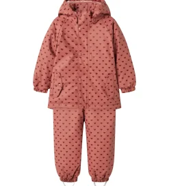 Børn Lil Atelier Lil' Atelier Regntøj m. Seler/Vattering - PU - NmfLadry10 - With
