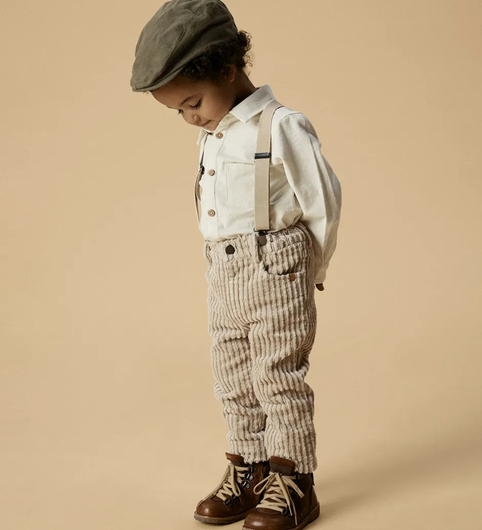 Børn Lil Atelier Lil' Atelier Skjorte - NmmHadam - Turtledove