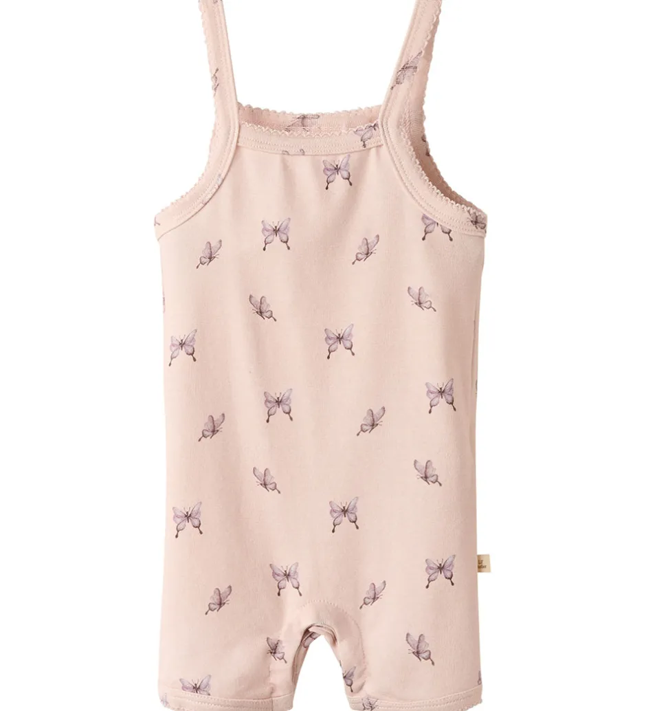 Børn Lil Atelier Lil' Atelier Sommerdragt - NbfGayo - Peach Blush/Butterfly