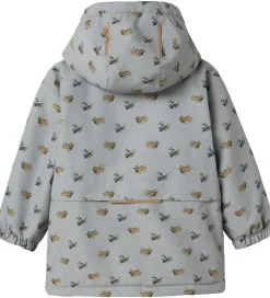 Børn Lil Atelier Lil' Atelier Vinterjakke - NmmLasnow10 - Ultimate Grey/Airplanes