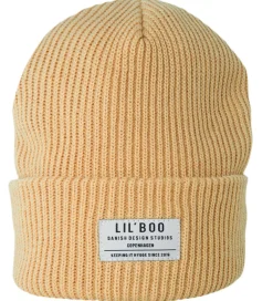 Børn Lil' Boo Copenhagen Lil'Boo Copenhagen Hue - Rib/Strik - Hygge - Camel