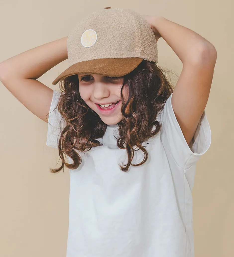 Børn Lil' Boo Copenhagen Lil'Boo Copenhagen Kasket - Teddy - Brown
