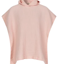 Babyhåndklæde- Og Poncho|Håndklæder*Lille Kanin Badeponcho - Musselin - Rose Smoke