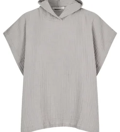 Lille Kanin Badeponcho - Musselin - Brown Smoke
