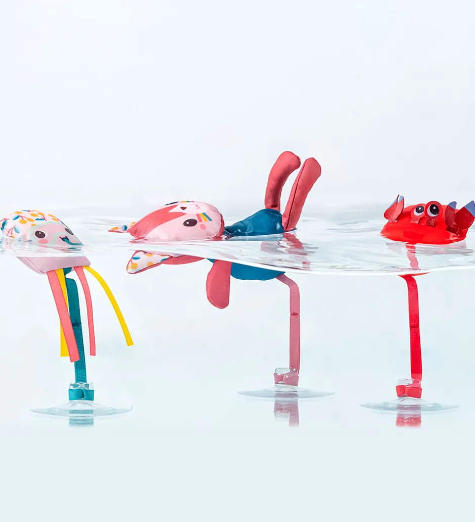 Badelegetøj*Lilliputiens Badelegetøj - 3-pak - Jeanne og Hendes Badevenner