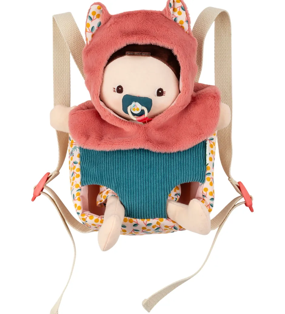 Dukker Og Tilbehør*Lilliputiens Dukke m. Bæresele - Baby Jeanne