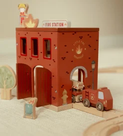 Trælegetøj*Little Dutch Brandstation - Træ