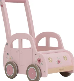 Trælegetøj|Gåvogne*Little Dutch Gåvogn - Bil - Pink