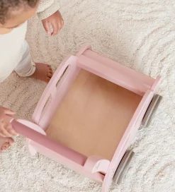 Trælegetøj|Gåvogne*Little Dutch Gåvogn - Bil - Pink