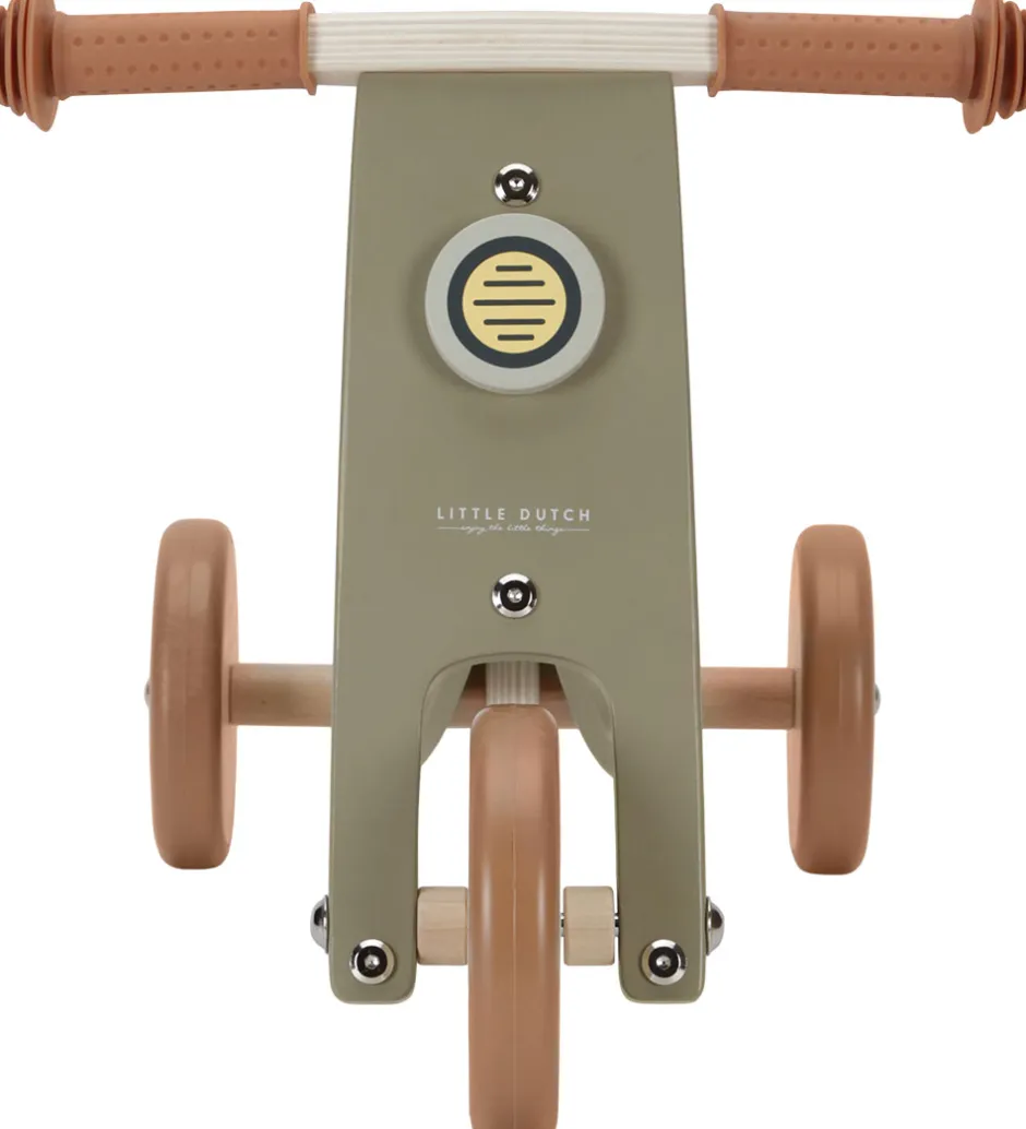 Motorisk Legetøj|Løbecykler*Little Dutch Løbecykel - Træ - Olive