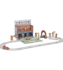 Trælegetøj*Little Dutch Racerbane - Træ - Multi