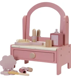 Legekøkken Og Legemøbel*Little Dutch Sminkebord - Træ - Rosa