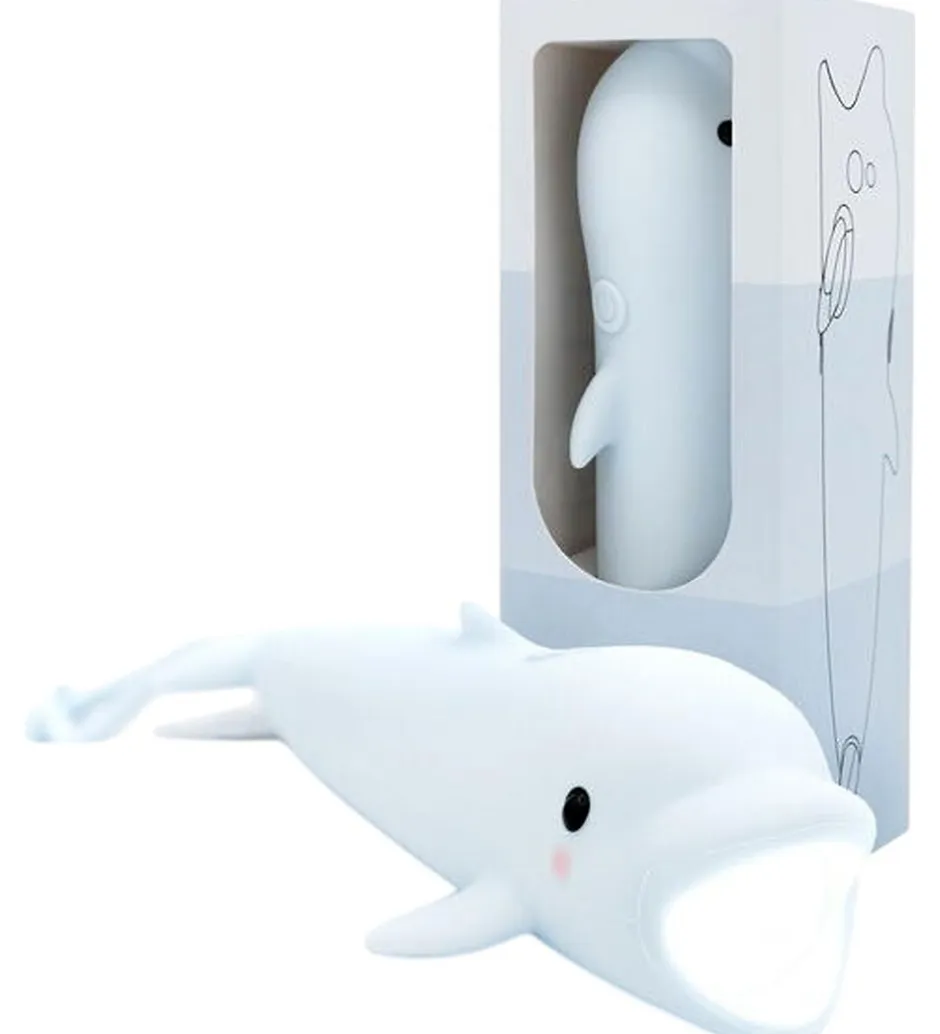 Lommelygter*Little L Lommelygte - Silicone - Dolphin
