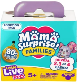 Figurer*Little Live Pets - Mama Surprise Family - Adoption - Assorteret