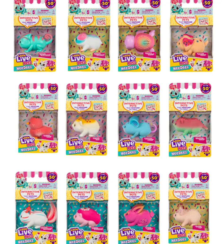 Figurer*Little Live Pets Legetøjsdyr - Interaktiv - Needees - Assorteret