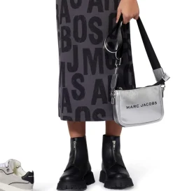 Skuldertasker*Marc Jacobs Little Skuldertaske - Sølv m. Sort