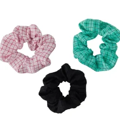Scrunchies*Little Pieces Scrunchie - LpNamia - 3-pak - Strawberry Pink
