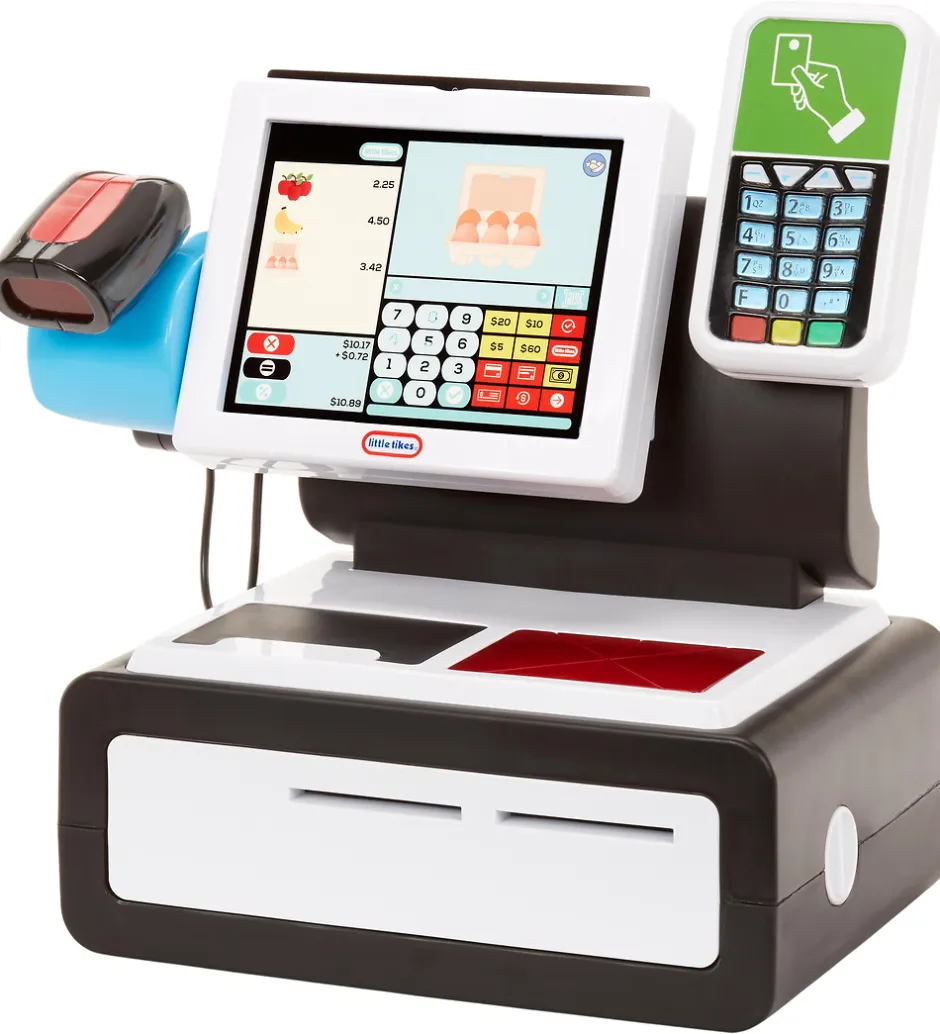 Udeleg Og Udendørs Legetøj|Babylegetøj*Little Tikes Kasseapparat m. Lys/Lyd - First Self Checkout Stand