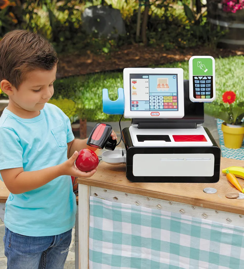 Udeleg Og Udendørs Legetøj|Babylegetøj*Little Tikes Kasseapparat m. Lys/Lyd - First Self Checkout Stand