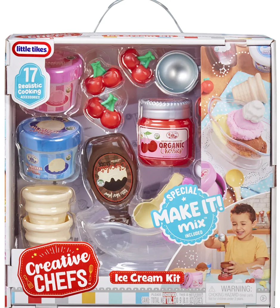 Rolleleg|Legemad*Little Tikes Legemad - Creative Chefs - 17 Dele - Issæt