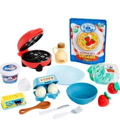 Rolleleg|Legemad*Little Tikes Legemad - Creative Chefs - 18 Dele - Vaffelsæt