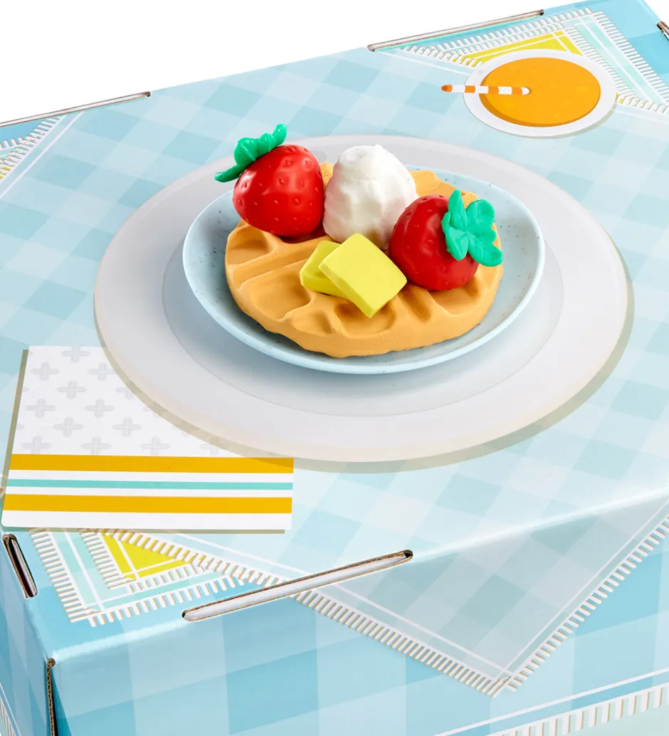 Rolleleg|Legemad*Little Tikes Legemad - Creative Chefs - 18 Dele - Vaffelsæt