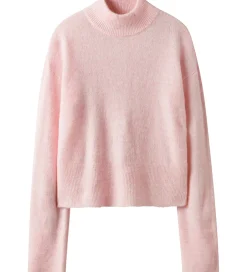 Børn LMTD Bluse - Strik - NlfRiaa - Turtleneck - Crystal Pink