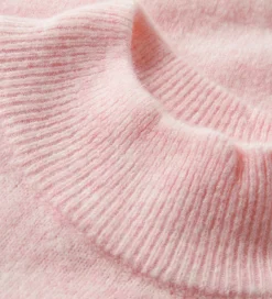 Børn LMTD Bluse - Strik - NlfRiaa - Turtleneck - Crystal Pink