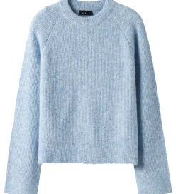 Børn LMTD Bluse - Strik - Noos - NlfKleaves - Kentucky Blue
