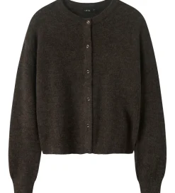 Børn LMTD Cardigan - Strik - Noos - NlfLodet - Chocolate Brown