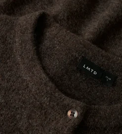 Børn LMTD Cardigan - Strik - Noos - NlfLodet - Chocolate Brown