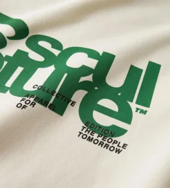 Børn LMTD Hættetrøje - NlnHulp - Antique White/Jolly Green/Sort