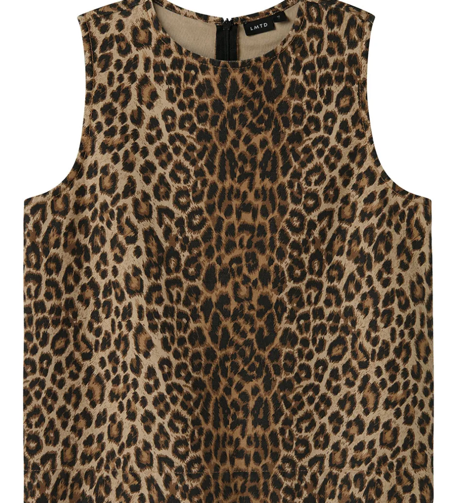 Toppe*LMTD Top - NlfLeo - Silver Mink/Leopard