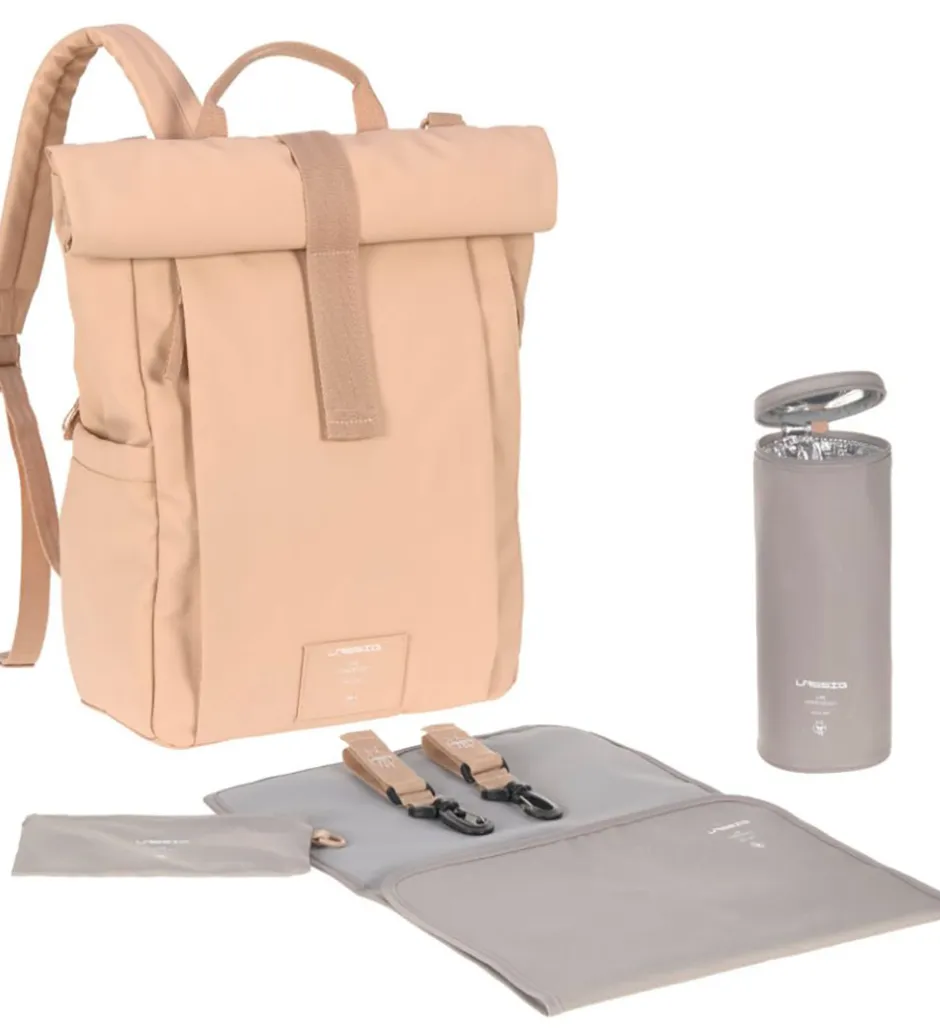 Lässig Pusletaske - GRE Rolltop Up Backpack - Peach Rose