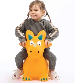 Tumledyr|Motorisk Legetøj*Ludi Hoppedyr - Dino - Orange