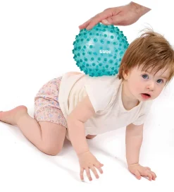 Bolde*Ludi Sansebold - 20 cm - Blå m. Massageknopper