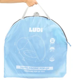 Legetelte|Legetelte*Ludi Skyggetelt - UV50 - 115x80 cm - Blå/Mint